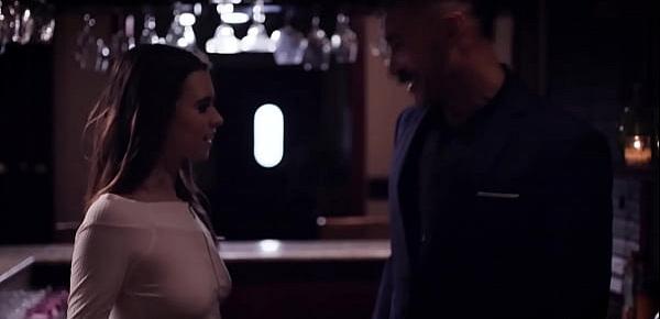  Waitress fucked by her boss in the bar!